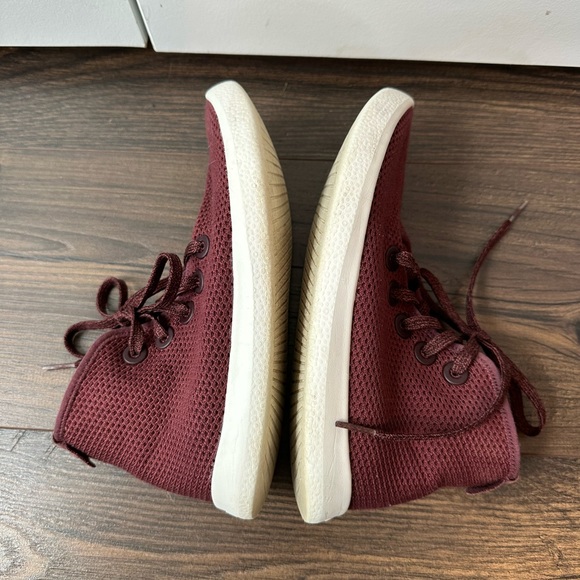 ALLBIRDS Women's Tree Toppers Kauri Zin Maroon w/ White Sole (Size 6) - Picture 7 of 11